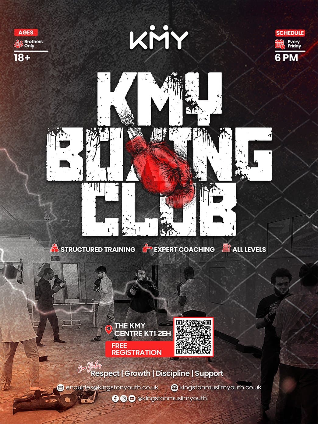 KMY Boxing Club Poster