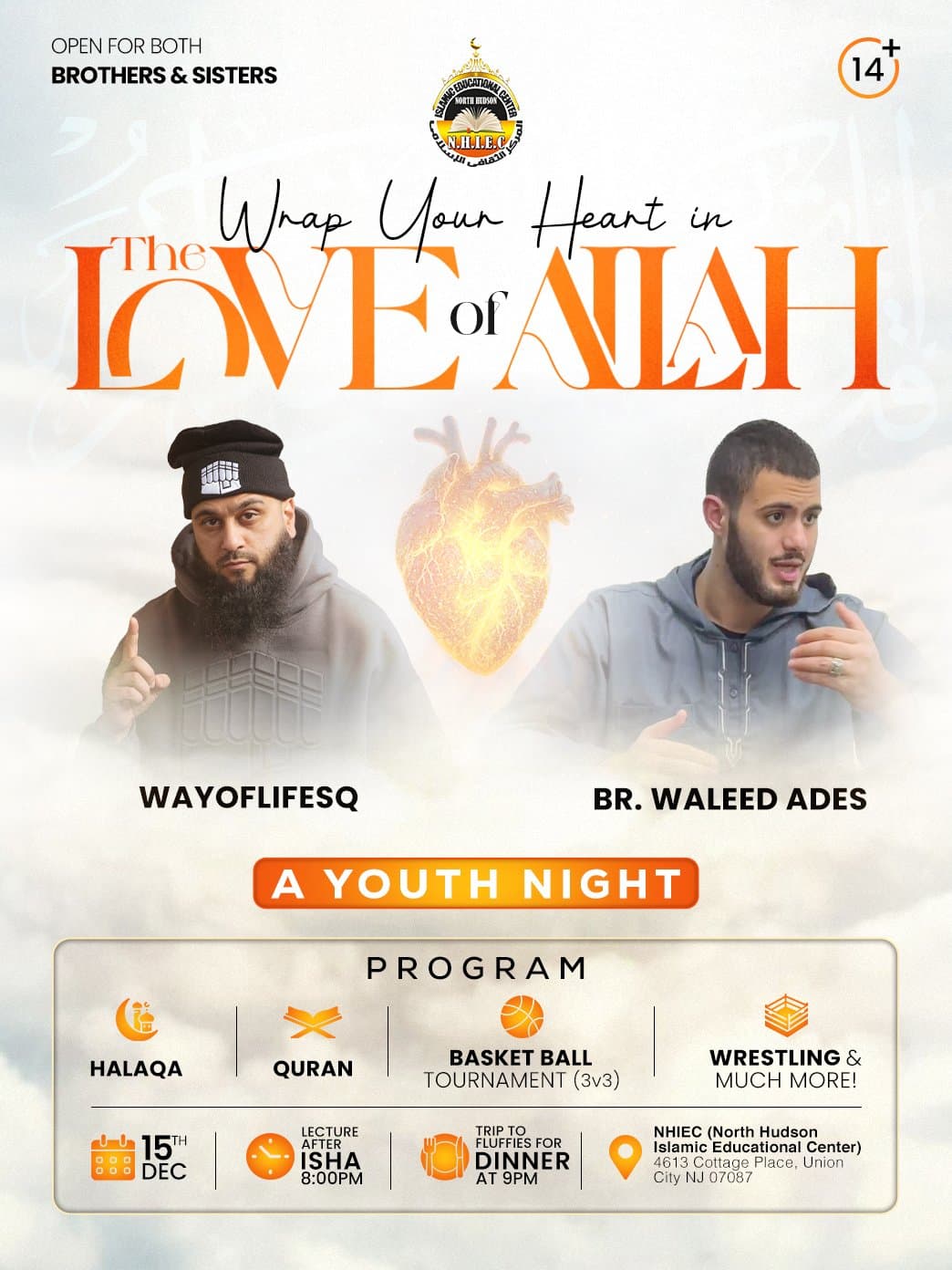 Wrap your heart in the love of Allah