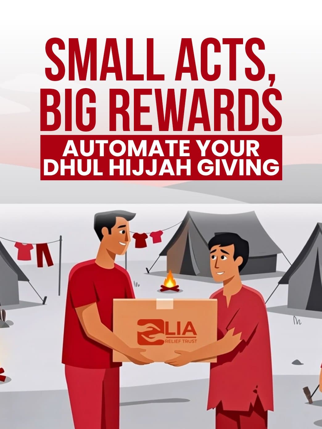 Dhul Hijjah Giving Campaign, Motion Graphics Art
